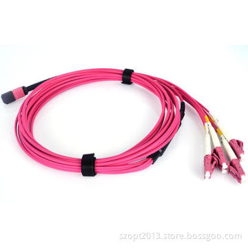MPO-8LC OM4 Fiber Patch Cord